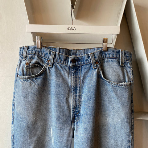 80's Levi’s Orange Tab Flares - 36” x 27.5”