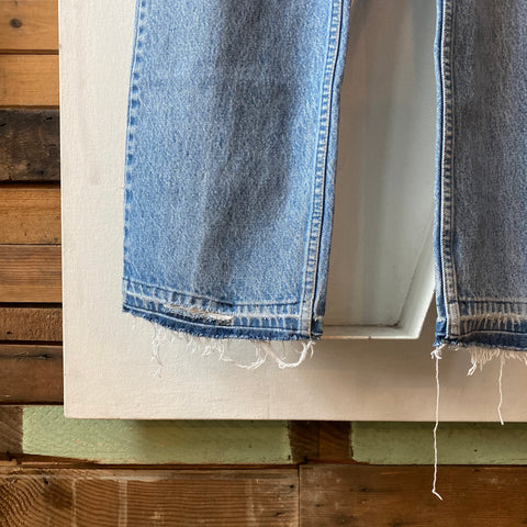 80's Levi’s Orange Tab Flares - 36” x 27.5”
