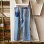 80's Levi’s Orange Tab Flares - 36” x 27.5”