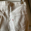 60’s Big E Levi’s White Canvas Trousers - 29.5” x 27”