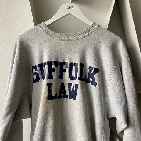 90's Suffolk Law Reverse Weave - XL