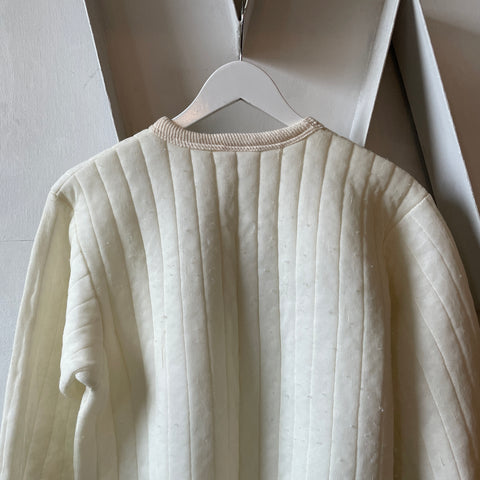 50’s Quilted Crewneck - Large