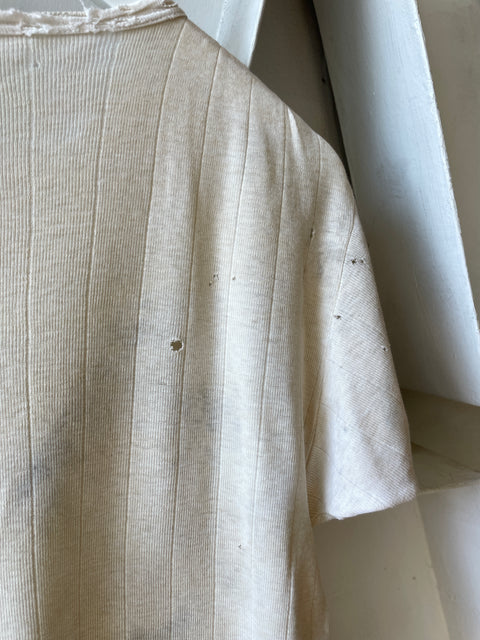 30’s Pilgrim Ribbed Tee - Large