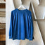80’s Blue Poly Raglan Crewneck - Medium