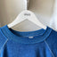 80’s Blue Poly Raglan Crewneck - Medium