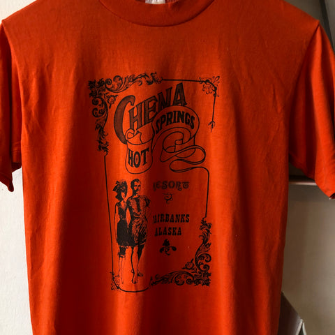 80's Alaskan Hot Springs Tee - Medium