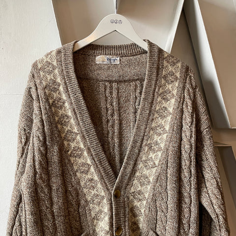 70’s Wool Cardigan - Medium