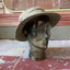 40's WW2 HBT Daisy May Hat - 7 1/4