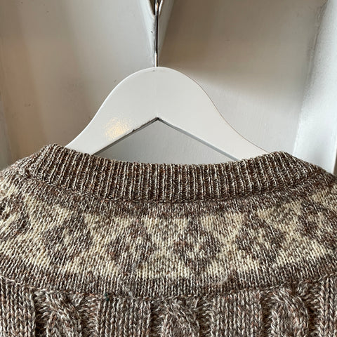 70’s Wool Cardigan - Medium