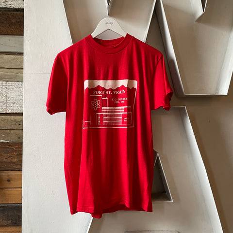 80’s Nuclear Power Plant Tee - Large