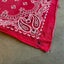 80's Red Bandana - OS