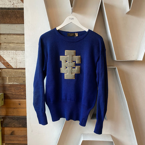 40’s Collegiate Boatneck Sweater - Large