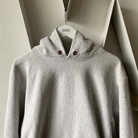 90's Contrast-Rib Sweatshirt - Large