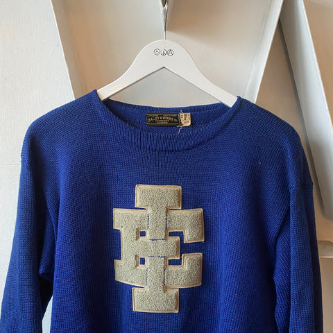 40’s Collegiate Boatneck Sweater - Large
