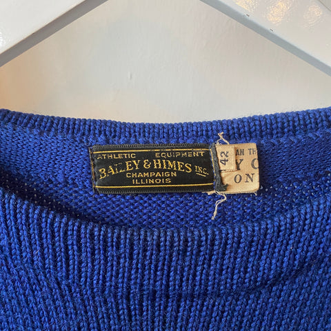 40’s Collegiate Boatneck Sweater - Large