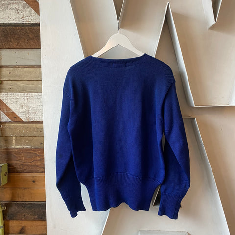 40’s Collegiate Boatneck Sweater - Large