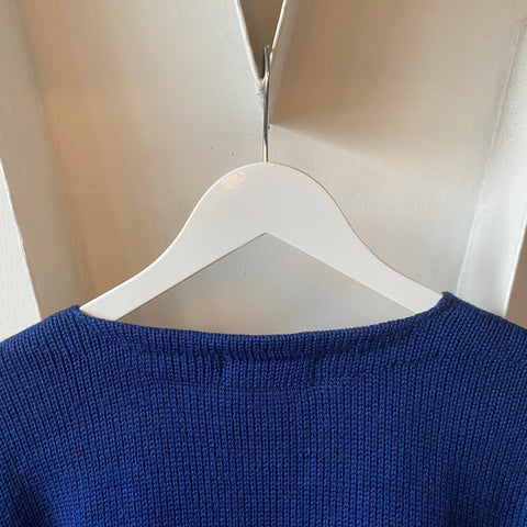 40’s Collegiate Boatneck Sweater - Large