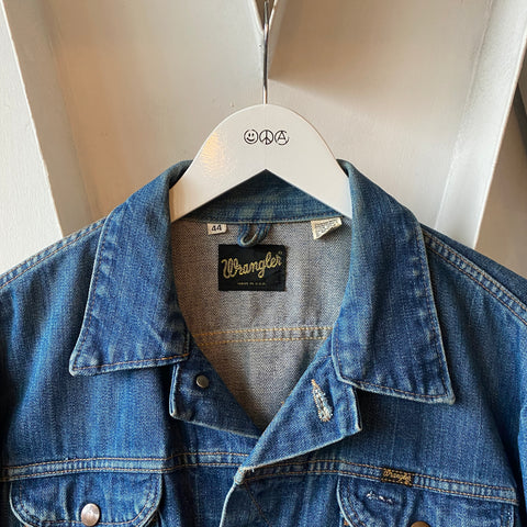 80's Wrangler Patched Jacket - XL