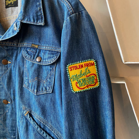 80's Wrangler Patched Jacket - XL
