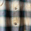 60's Shadow Plaid Flannel - Large