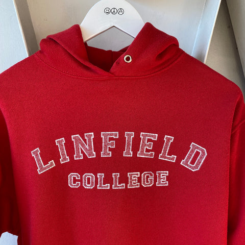 90's Linfield Hooded Sweatshirt - Medium