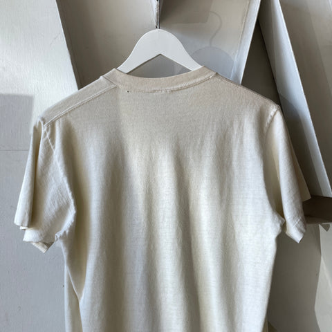 70’s JC Penney White Tee - Small