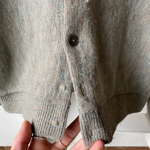 60's Repaired Brent Cardigan - Large