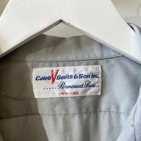 60’s Caleb V Smith Cotton Work Shirt - Large