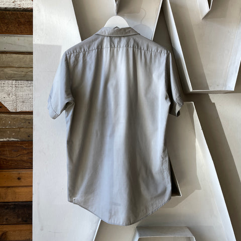 60’s Caleb V Smith Cotton Work Shirt - Large