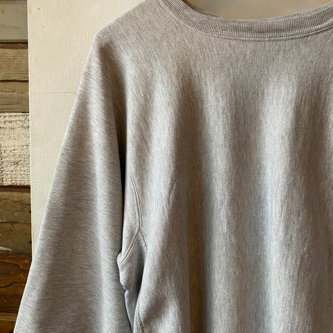 80's Blank Champion Reverse Weave Crewneck - Large