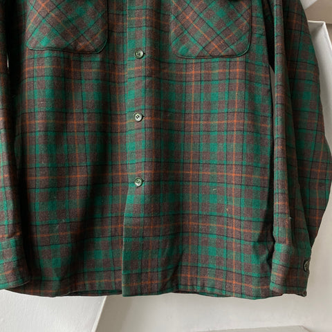 60's Pendleton Board Shirt - Medium