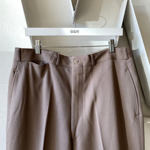 60’s Wool Blend Trousers - 34" x 33”