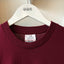 80's Burgundy Pocket Tee - XL