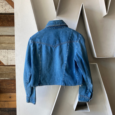 70's Cropped Western Jacket - Small