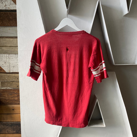 70's Blue Bar 49ers Tee - Large