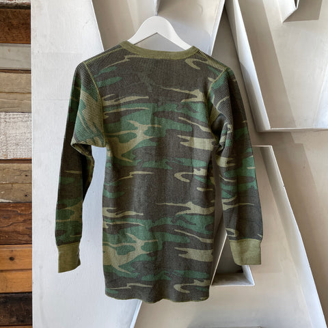 60’s Camo Thermal Longsleeve - Small