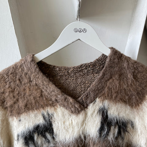 60’s Alpaca Wool Sweater - Small