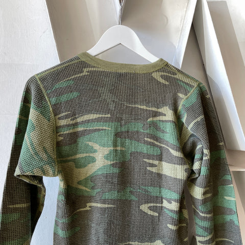 60’s Camo Thermal Longsleeve - Small