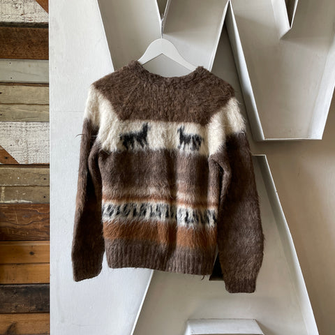 60’s Alpaca Wool Sweater - Small