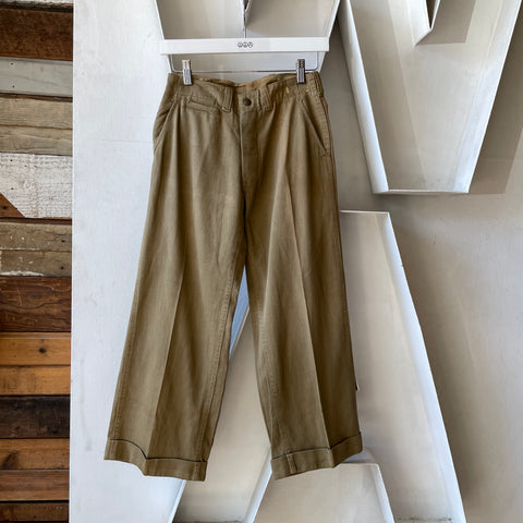 40’s United Carr Trousers - 24" x 23”