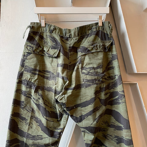 70's Vietnam Tiger Stripe Pants - 31” x 28”