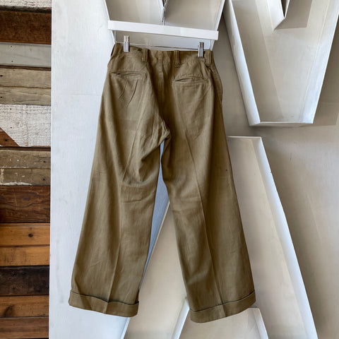 40’s United Carr Trousers - 24" x 23”