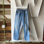80's Exposed Fly Levis - 27” x 30”