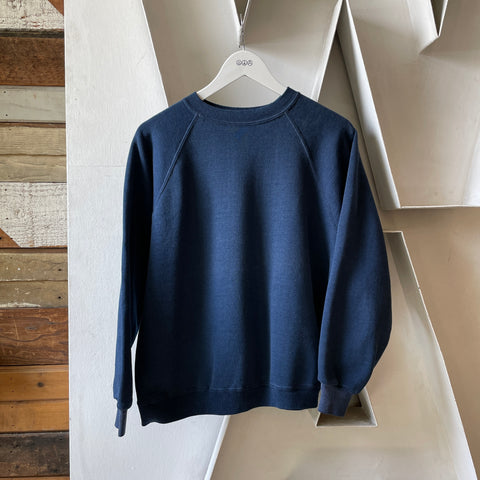 80’s Faded Navy Crewneck Sweatshirt -