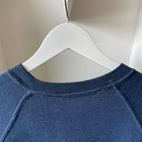 80’s Faded Navy Crewneck Sweatshirt -