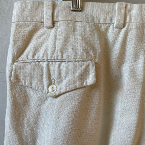 50’s Box Weave Trousers - 33” x 27”