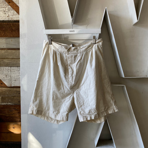 40’s Linen Shorts - 29 x 5.5