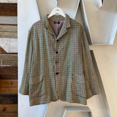 30’s Houndstooth Jacket - Large