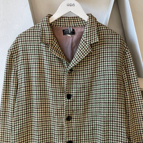 30’s Houndstooth Jacket - Large