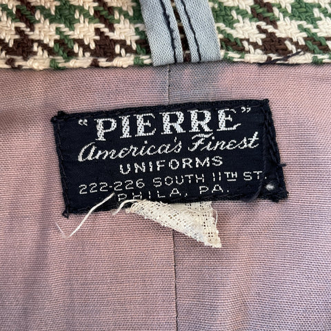 30’s Houndstooth Jacket - Large
